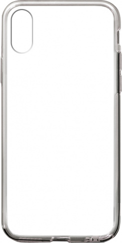 Чехол прозрачный для iPhone X/Xs силиконовый в Тюмени